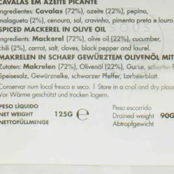 Nuri Mackerel in Olive Oil, Spicy 125g New