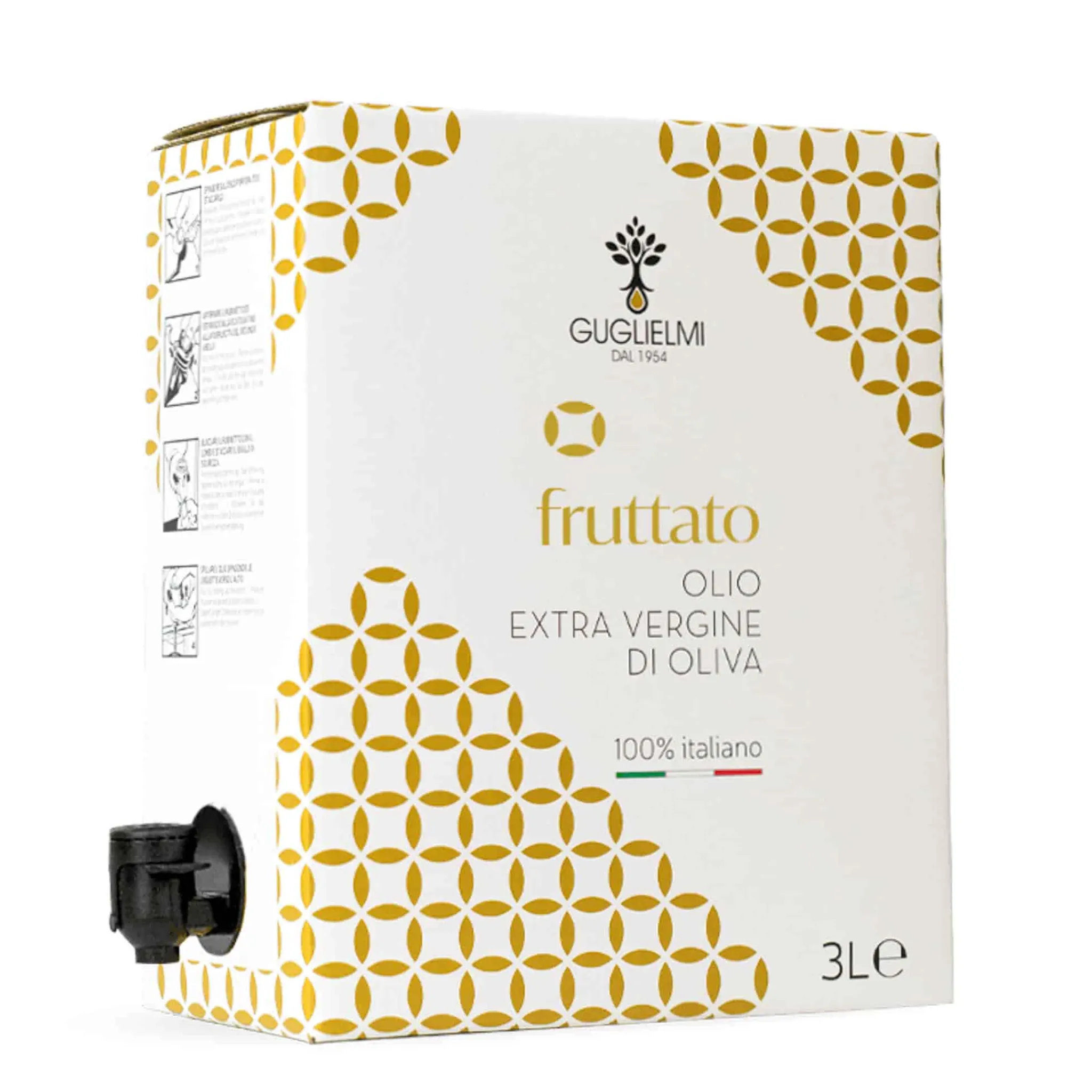 Olio Guglielmi Monogram Fruity Extra Virgin Olive Oil Clearance