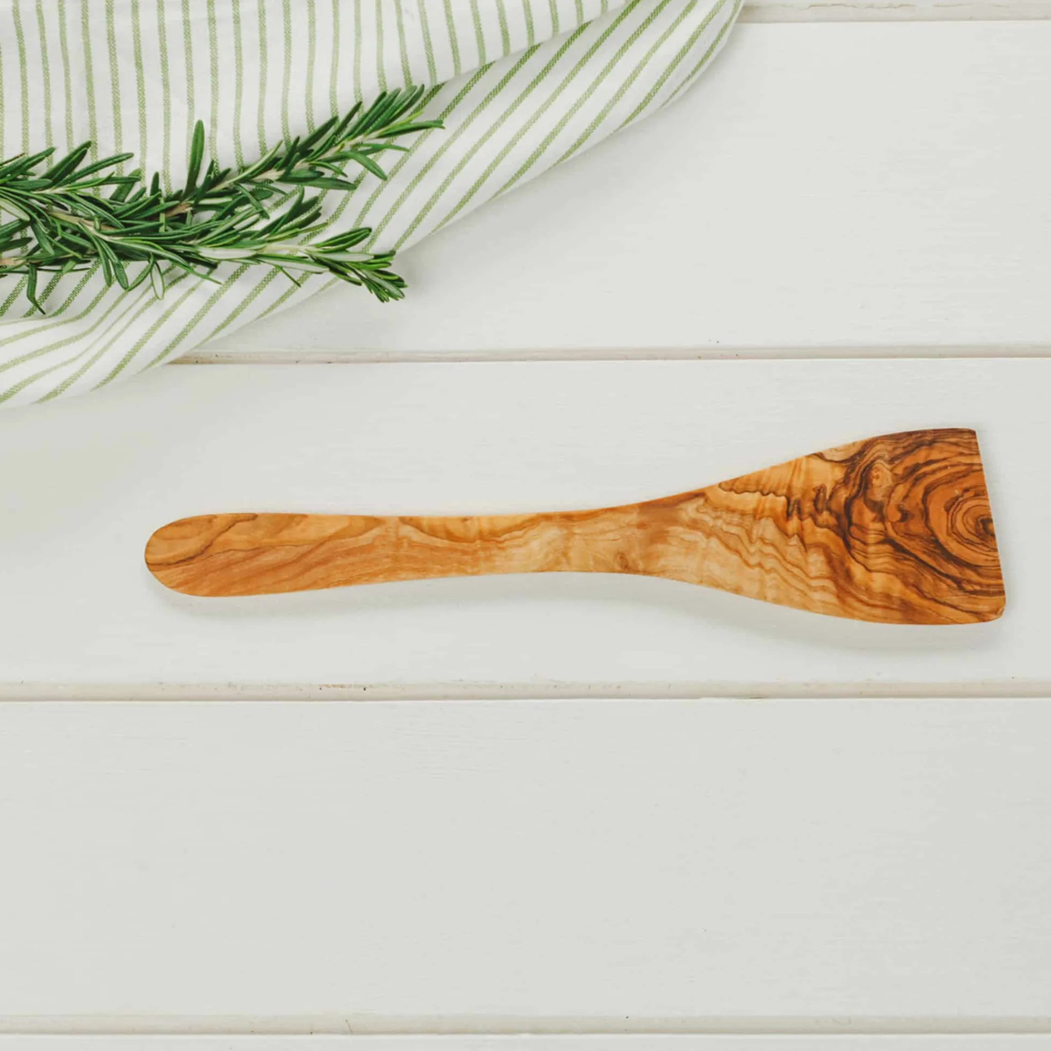 Naturally Med Olive Wood Spatula, 30cm