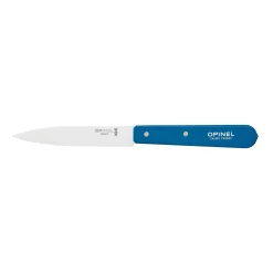 Opinel No 112 Blue Beechwood Handle Paring Knife, 10cm New