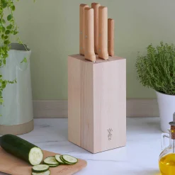 Opinel Parallele 5 Piece Knife Block Set Hot
