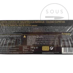 Don Gastronom Orange & Marzipan Turron, 200g Hot