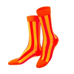 Eat My Socks Orange Socks, 2 Pairs Sale