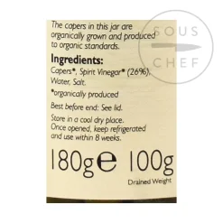 Opies Organic Capers, 180g New