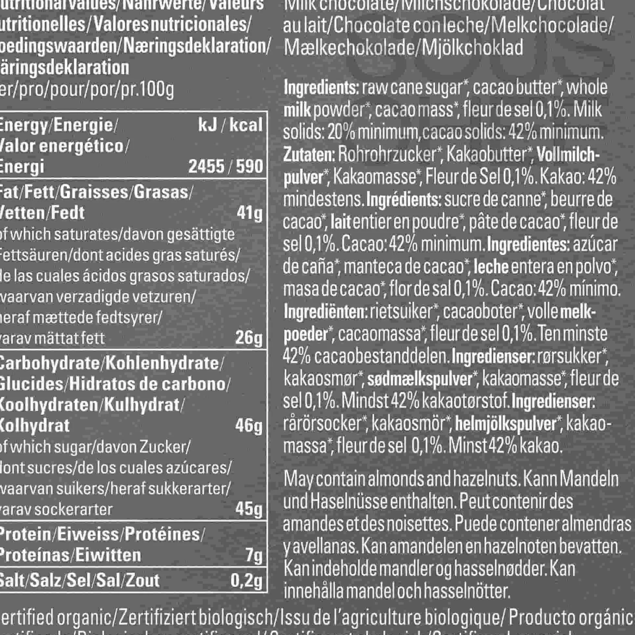 Original Beans 42% Esmeraldas Milk Chocolate Bar, 70g Clearance