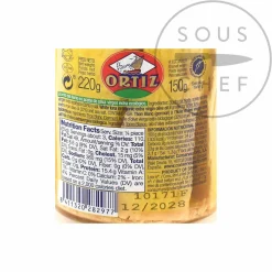 Ortiz Bonito Tuna in Organic Olive Oil, 220g Discount