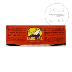 Ortiz Sardines A La Antigua in Olive Oil, 140g Clearance