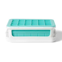 Oxo Covered Silicone Cocktail Ice Cube Tray Best