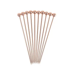 Cocktail'd Pack of 10 Copper Plated Garnish Cocktail Picks Outlet