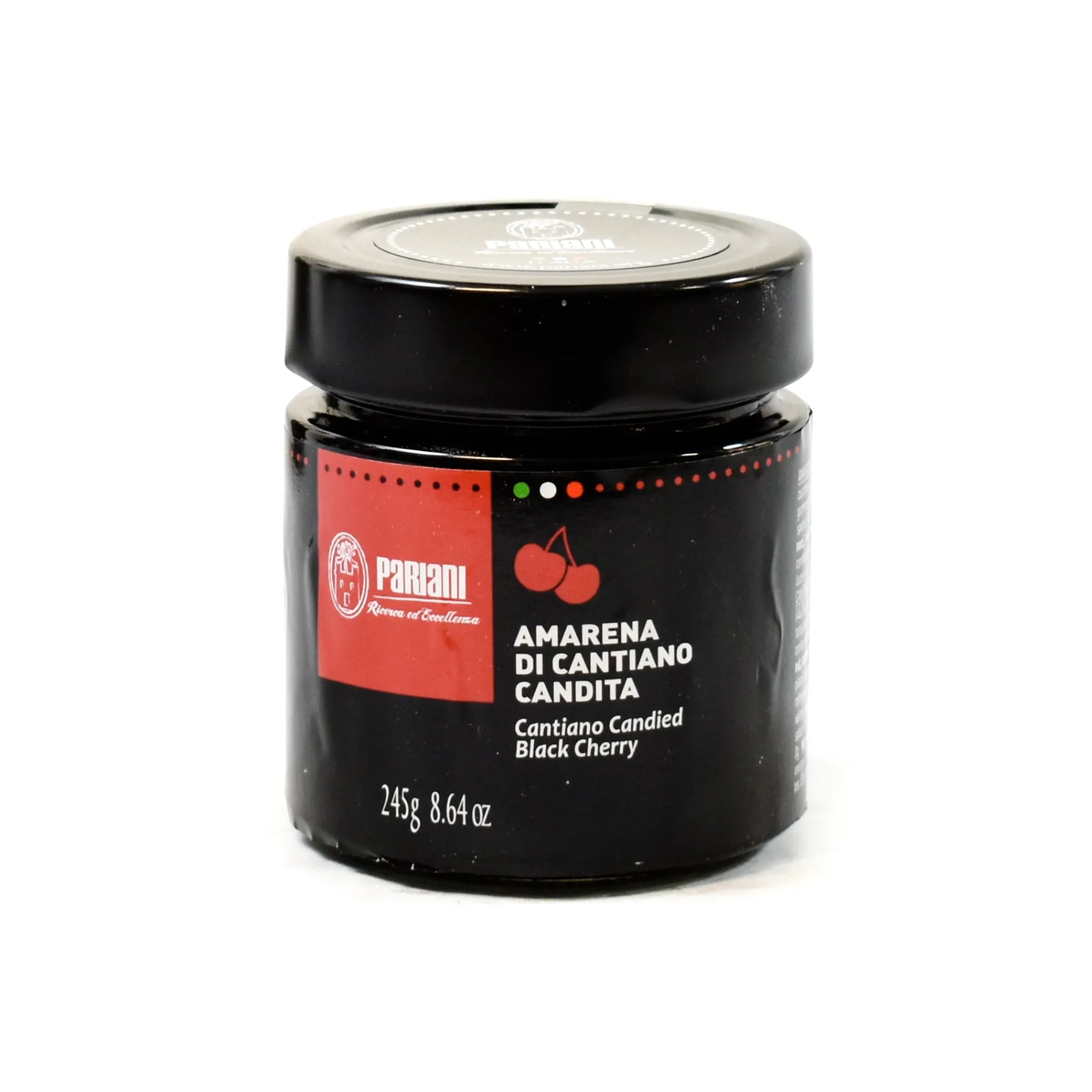 Pariani Candied Black Cherry, 245g