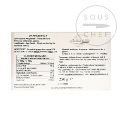 Pasta di Aldo Pappardelle Egg Pasta, 250g