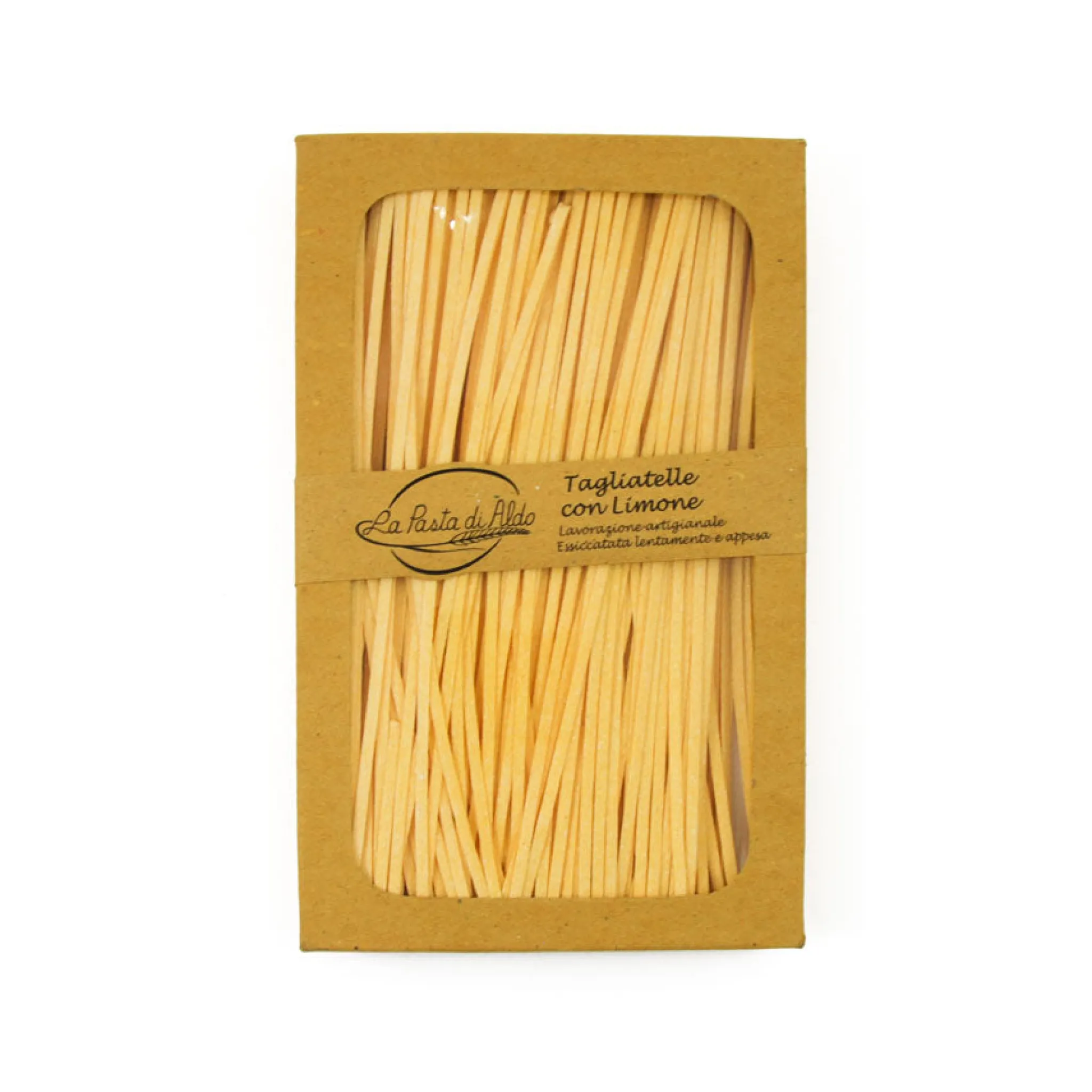 Pasta di Aldo Tagliatelle Egg Pasta with Lemon, 250g Hot