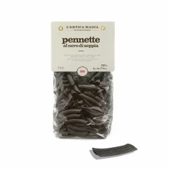 L'Antica Madia Pasta L'Antica Black Squid Ink Pennette Pasta, 500g Online