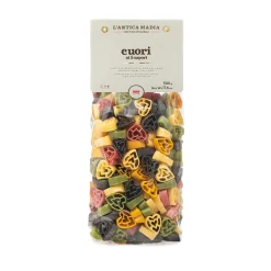 L'Antica Madia Pasta L'Antica Multicolour Pasta Hearts Cuori, 500g Sale