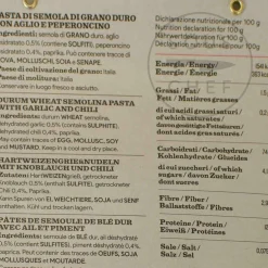 L'Antica Madia Pasta L'Antica Striped Farfalle with Garlic & Chili, 250g Clearance