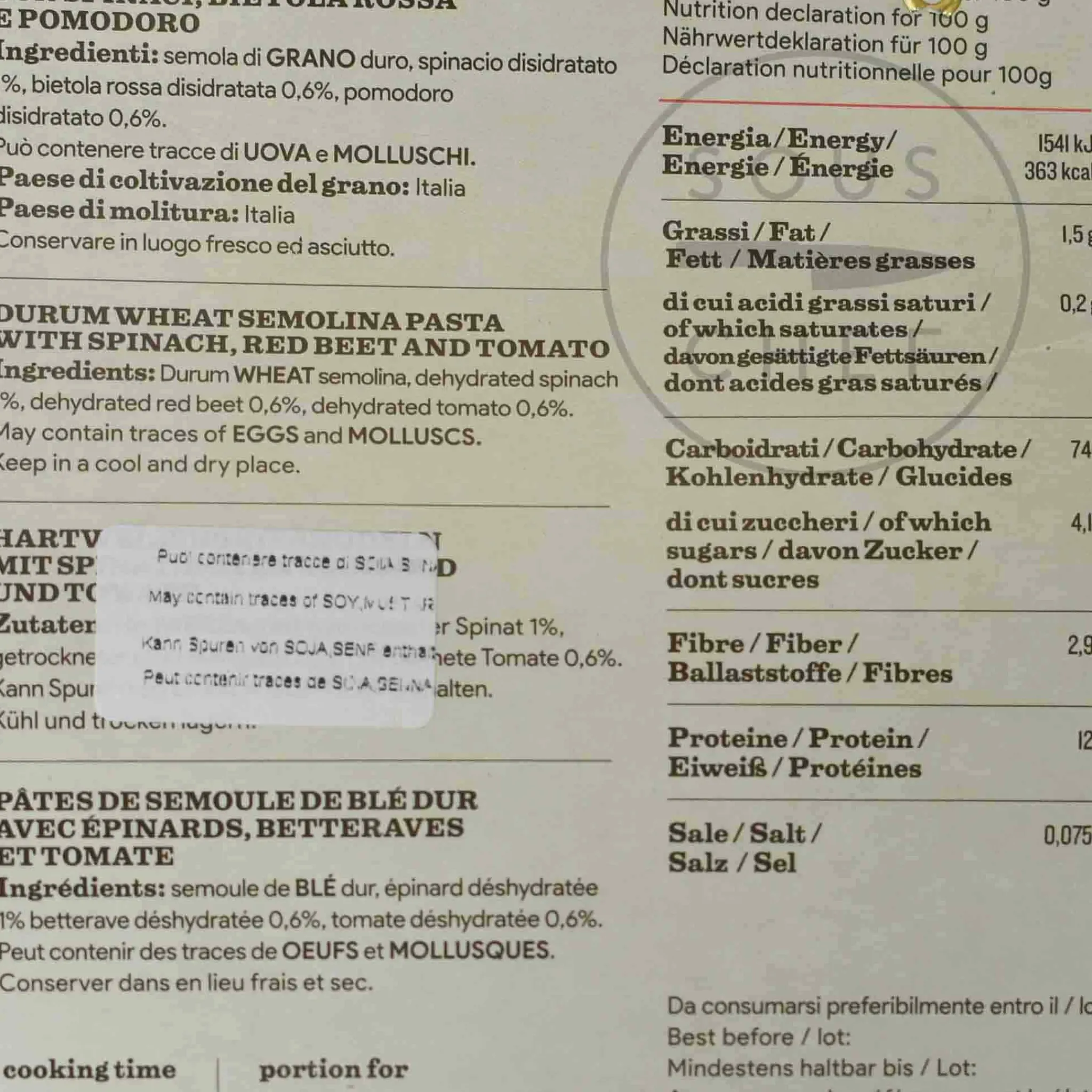 L'Antica Madia Pasta L'Antica Tricolore Pasta Pazza, 500g Discount