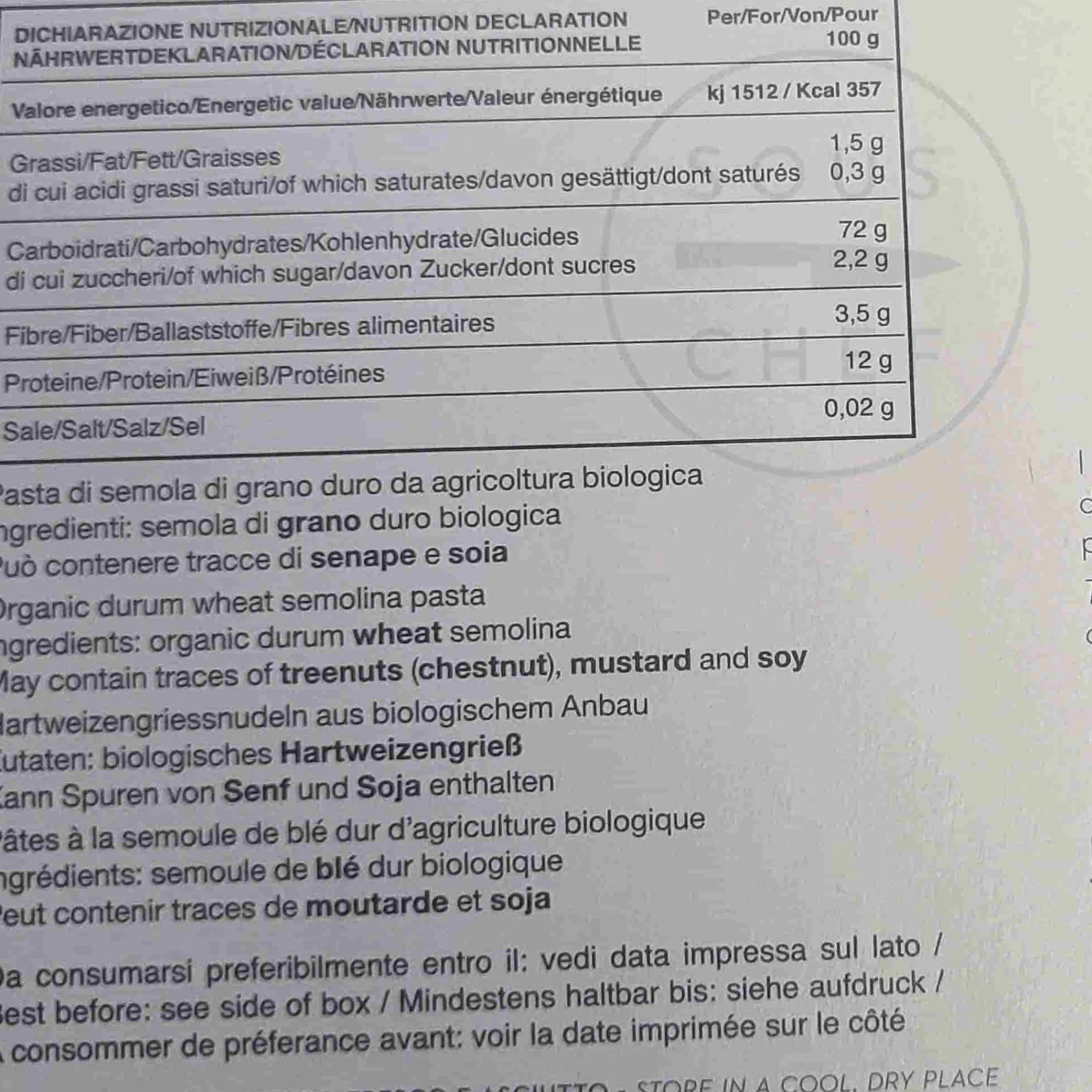 Pasta Liguria Fusilli, 500g Sale