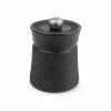 Peugeot Bali Fonte Cast Iron Pepper Mill Black, 8cm Hot