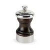 Peugeot Palace Wood & Silver Plated Salt Mill, 10cm Best