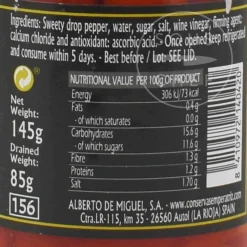 Emperatriz Pimientos Lagrima 'Sweety Drop' Peppers, 145g New