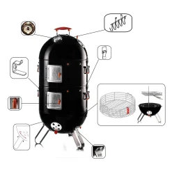 ProQ Frontier Elite 3in1 BBQ Smoker Online