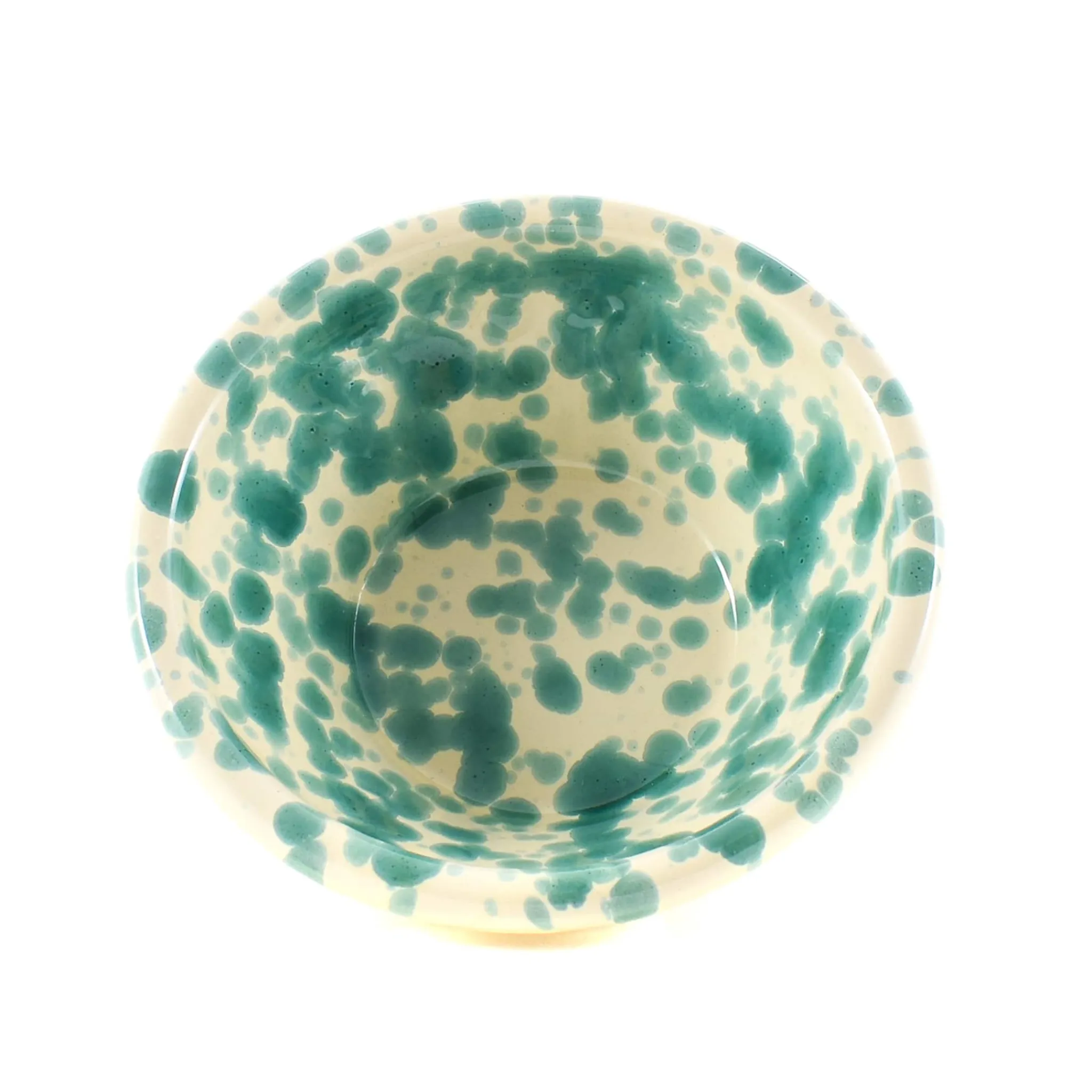 Puglia Handmade Puglia Aquamarine Splatter Bowl, 12cm Discount