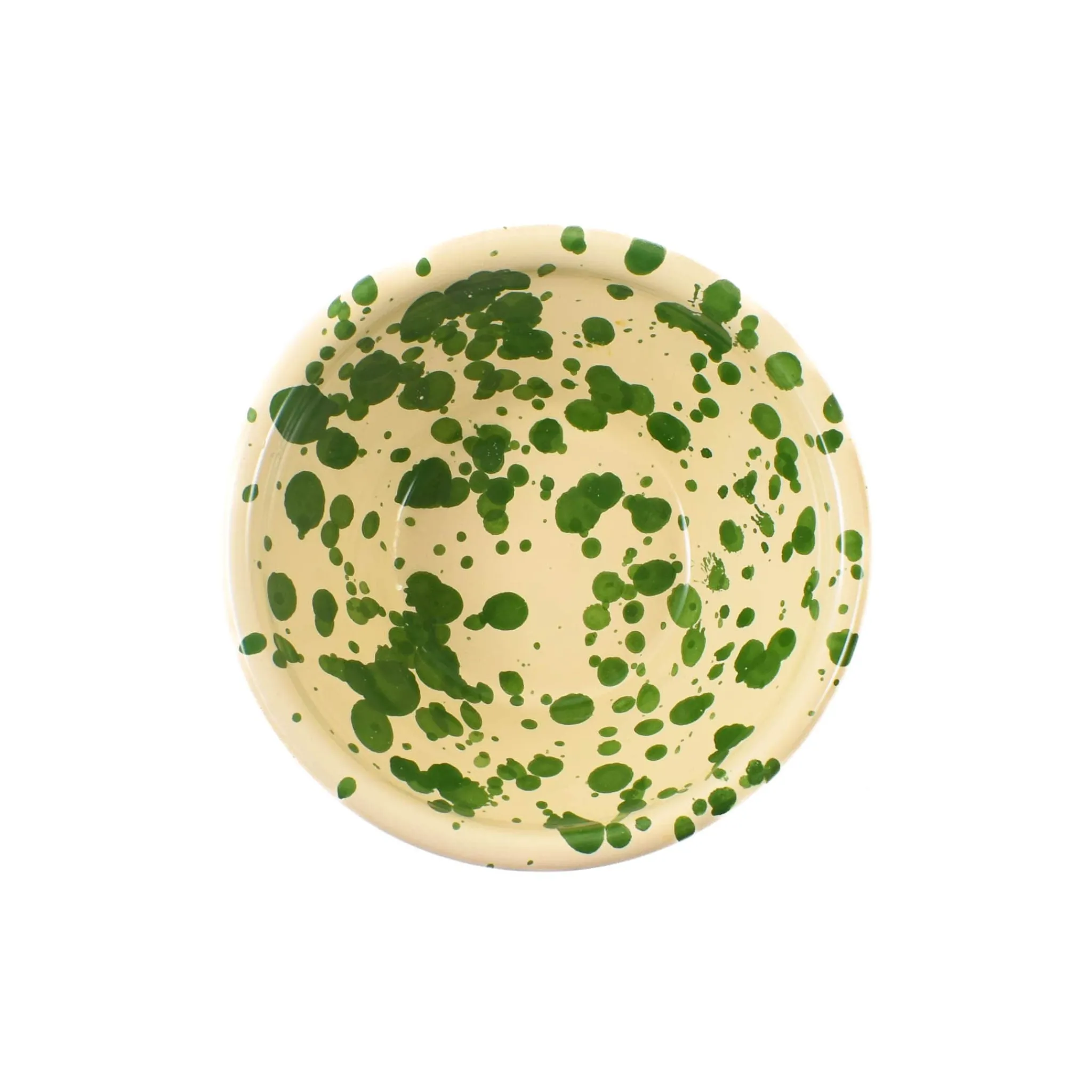Puglia Handmade Puglia Green Splatter Bowl, 12cm Discount