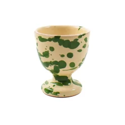 Puglia Handmade Puglia Green Splatter Egg Cup Outlet