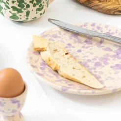 Puglia Handmade Puglia Lilac Splatter Egg Cup Outlet