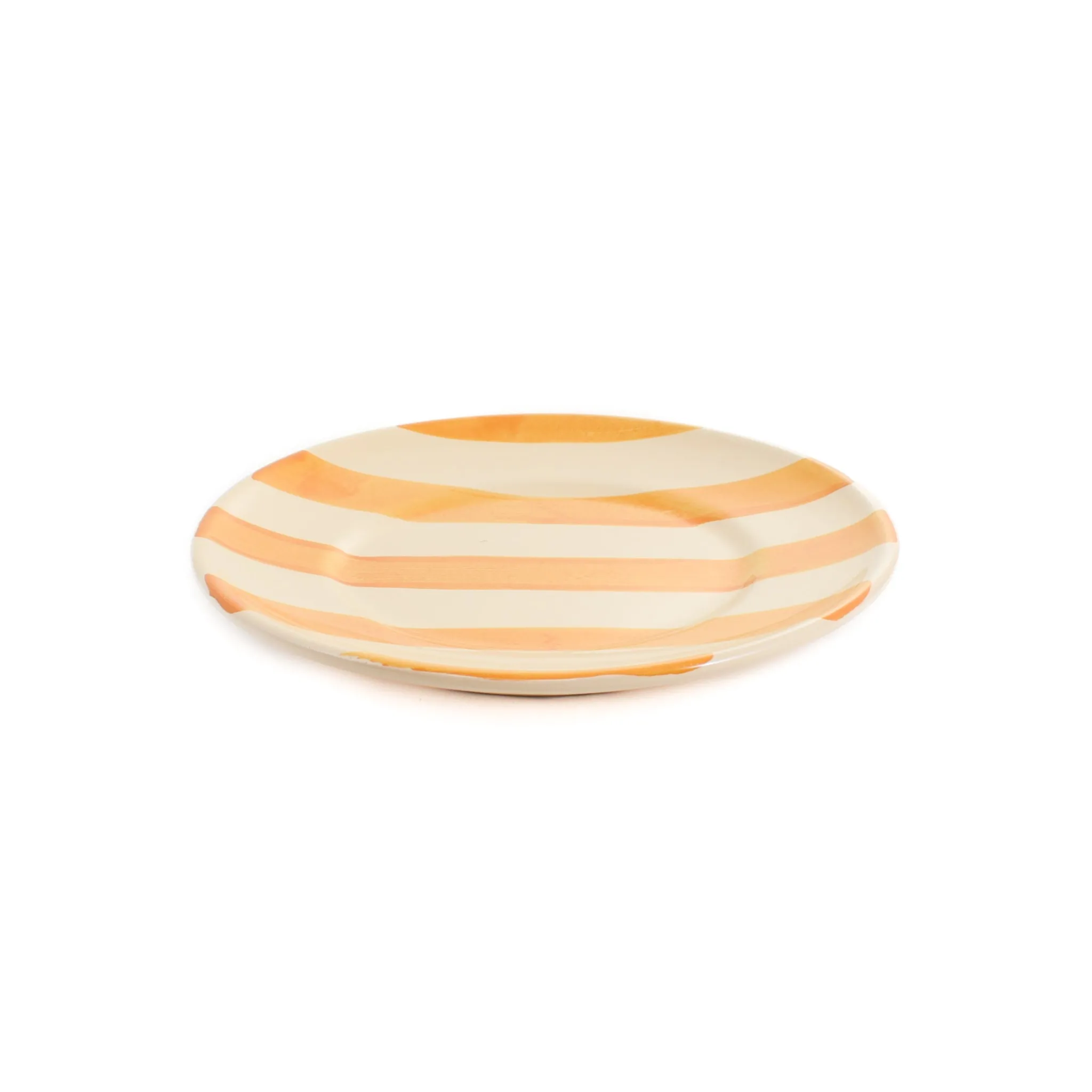 Puglia Handmade Puglia Yellow Stripe Side Plate, 19cm Best