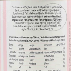 Galantino Puglian Garlic Extra Virgin Olive Oil In Tin, 250ml Clearance