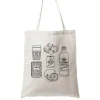 Quite Nice Clothing Hummus Organic Cotton Tote Bag Clearance