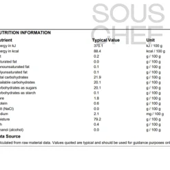 Ravifruit White Peach Puree, 1 Litre Clearance