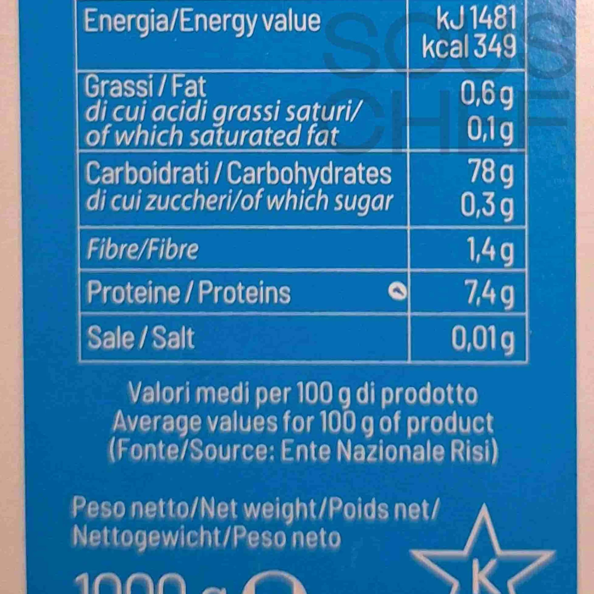 Riseria Campanini Arborio Rice, 1kg Clearance