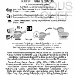 Sabarot Giant Couscous Pearls, 800g Outlet