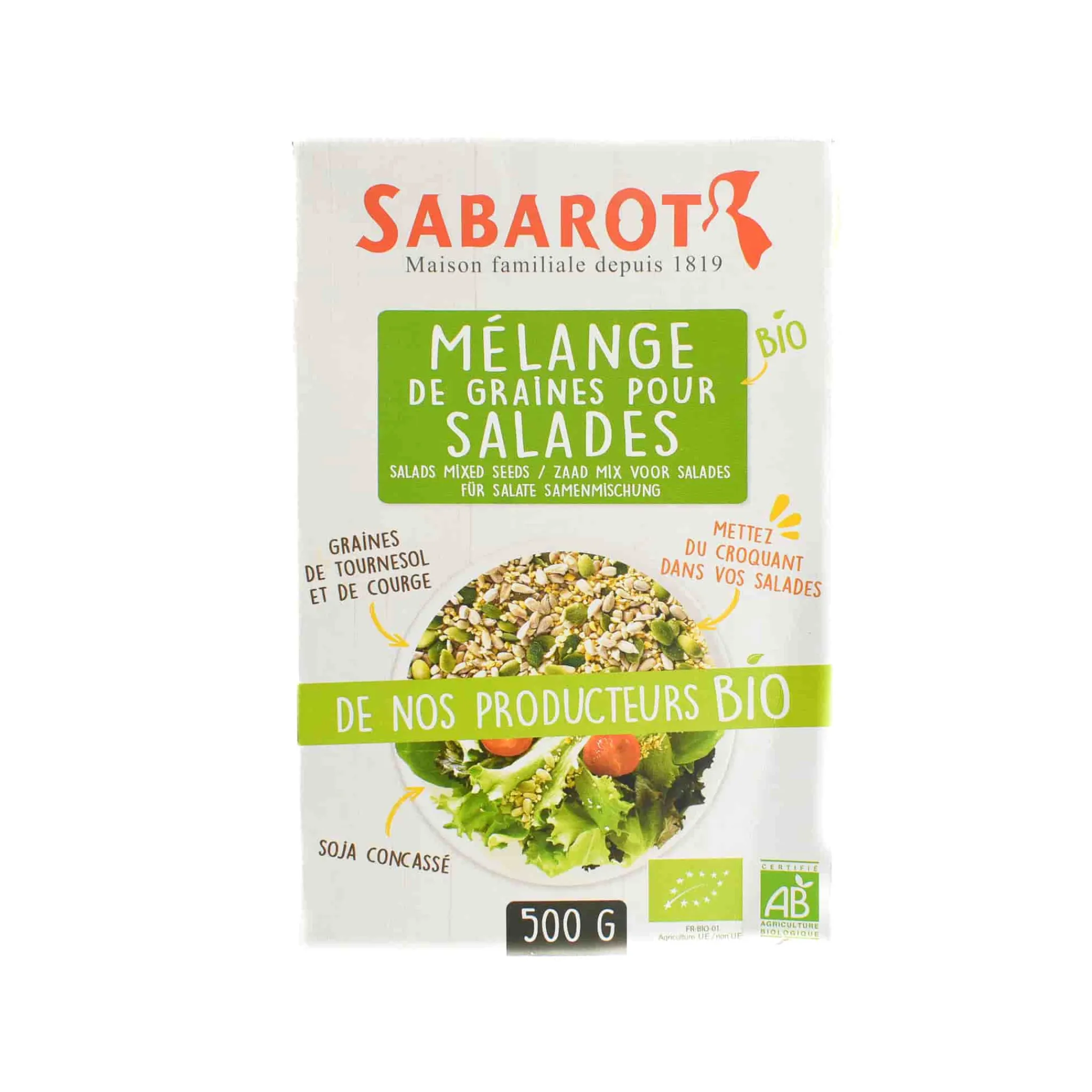 Sabarot Salad Seed Mix, 500g Best