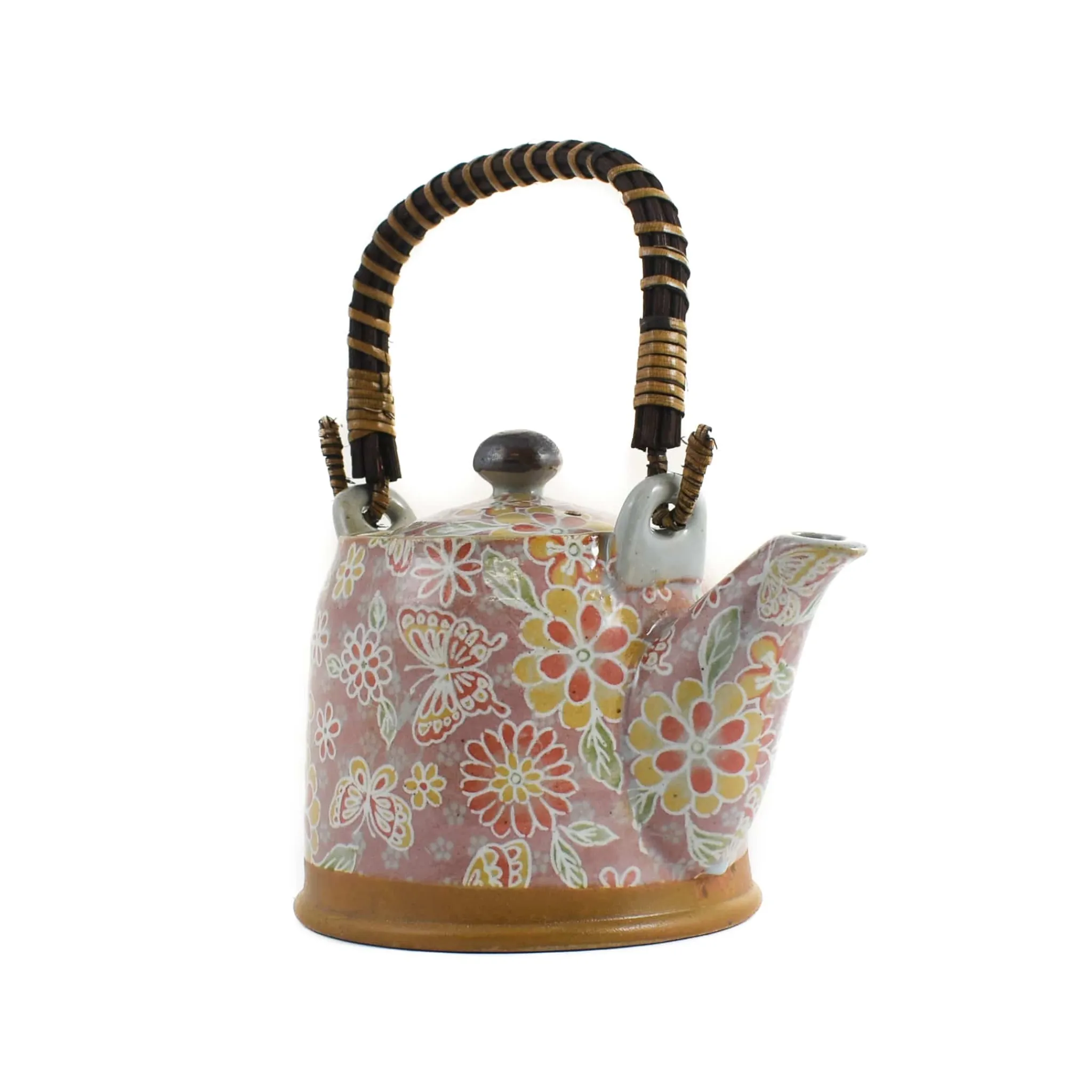 Kiji Stoneware & Ceramics Saku Pink Japanese Teapot Best