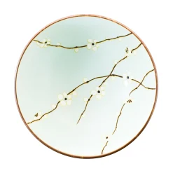 Kiji Stoneware & Ceramics Sakura Blossom Ramen Bowl, 21cm New