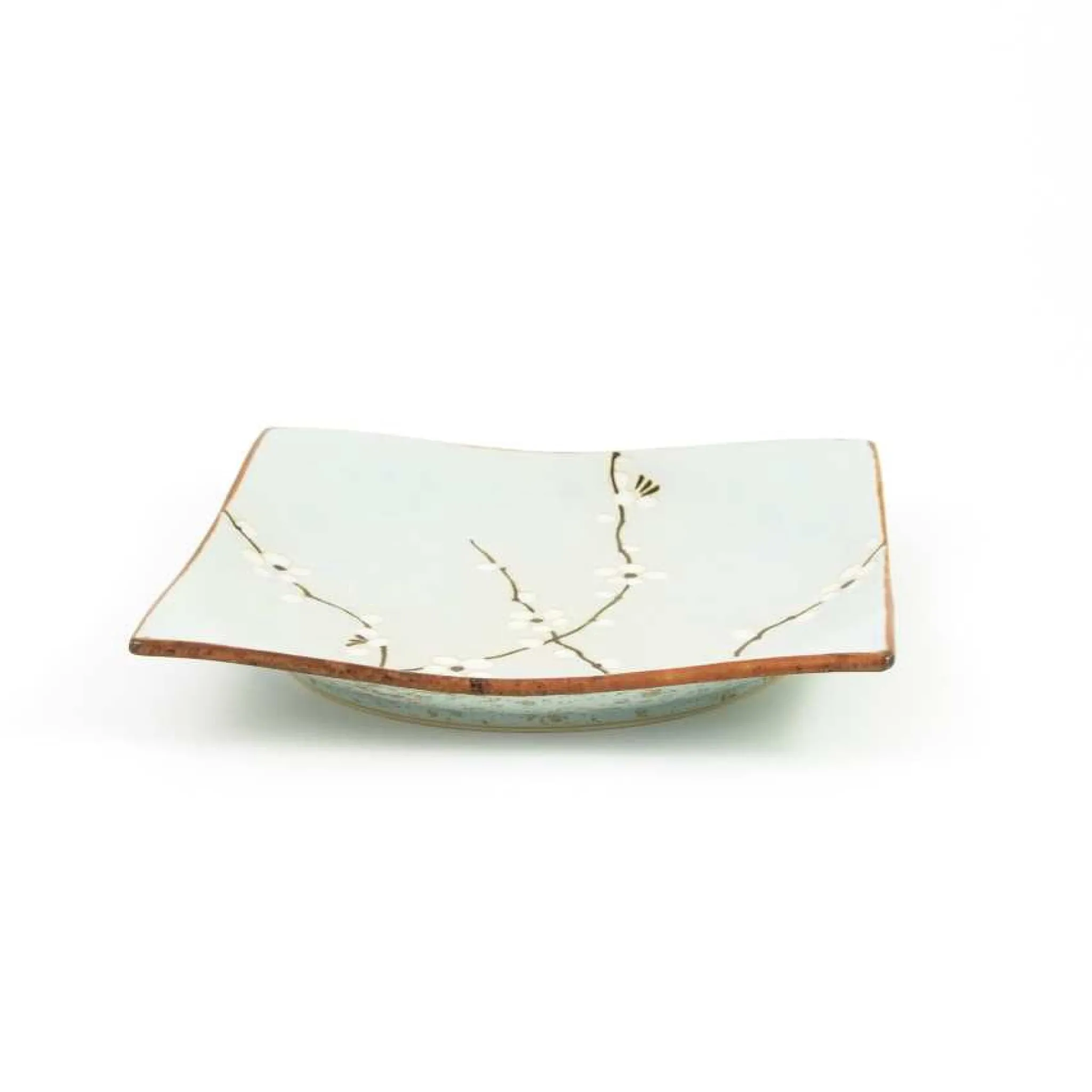 Kiji Stoneware & Ceramics Sakura Blossom Square Plate Online