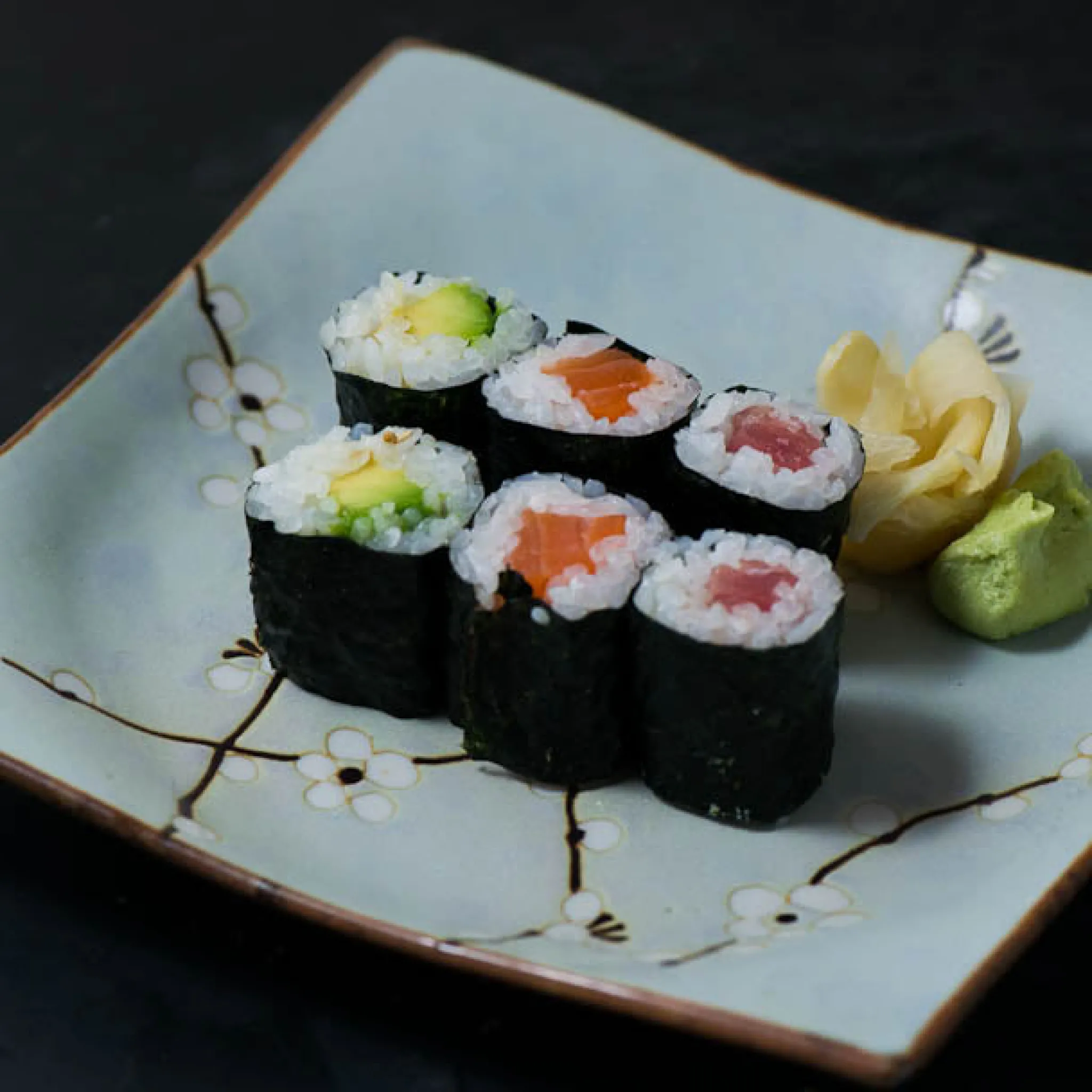 Kiji Stoneware & Ceramics Sakura Blossom Square Plate Online