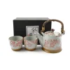Kiji Stoneware & Ceramics Sakura Blossom Tea Set For Two Online