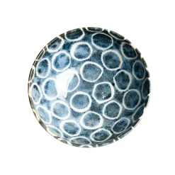 Kiji Stoneware & Ceramics Sakuru Bowl, Blue, 21.5cm Best