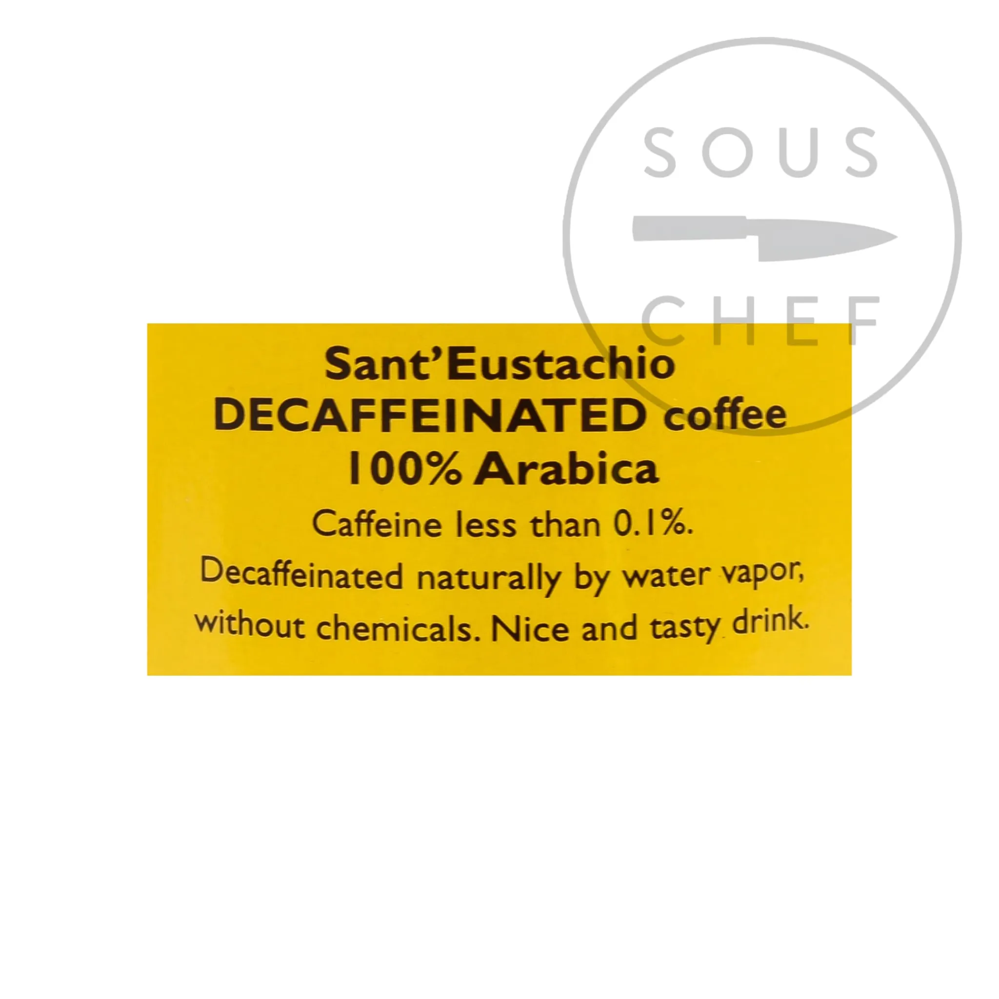 Sant 'Eustachio il caffe Sant'Eustachio Decaffeinated Ground Coffee, 250g Clearance