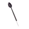 Sarah Petherick Black & White Horn Kitami Long Dessert Spoon, 20cm Outlet