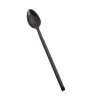 Sarah Petherick Black Horn Kitami Long Dessert Spoon, 20cm Hot
