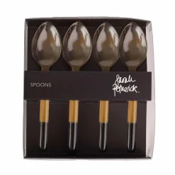 Sarah Petherick Light Horn Egg Spoons, Set of 4 Online