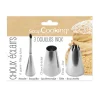 Carambelle Scrap Cooking Set of 3 Stainless Steel Choux Piping Nozzles Best