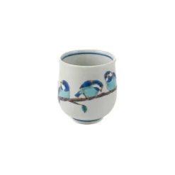 Seikou Porcelain Birds on Branch Sake Cup Discount