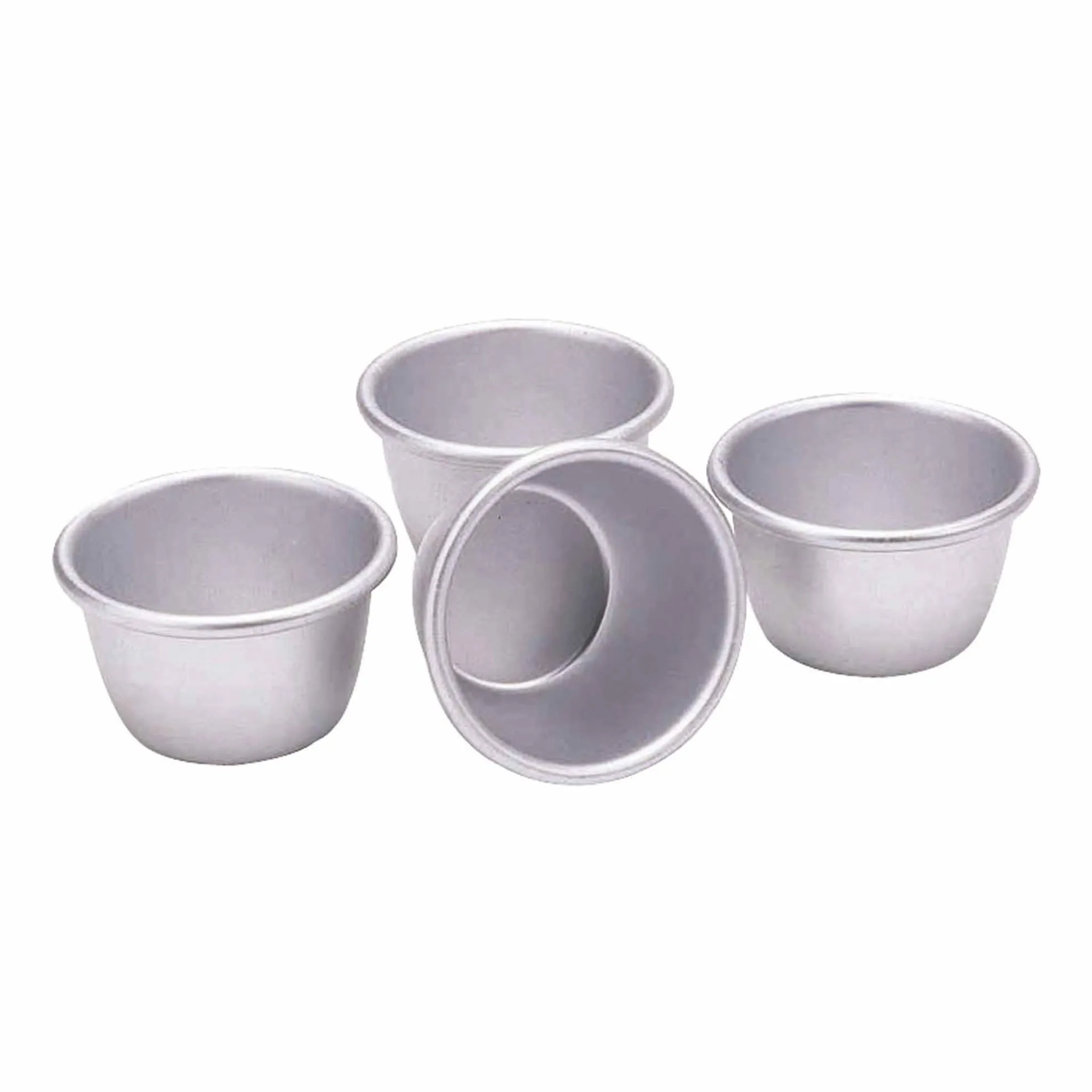 Kitchencraft Set of 4 Anodised Mini Pudding Moulds Hot
