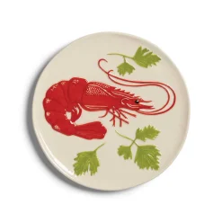 &Klevering Set of 4 Assorted Seafood Side Plates, 16cm Sale
